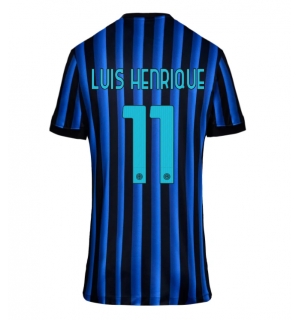 Inter Milan Luis Henrique #11 Hjemmedrakt Dame 2025-26 Kortermet