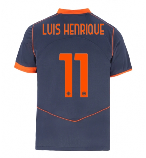 Inter Milan Luis Henrique #11 Tredjedrakt 2025-26 Kortermet Inter Milan Luis Henrique #11 Tredjedrakt 2025-26 Kortermet