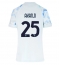Inter Milan Manuel Akanji #25 Bortedrakt Dame 2025-26 Kortermet