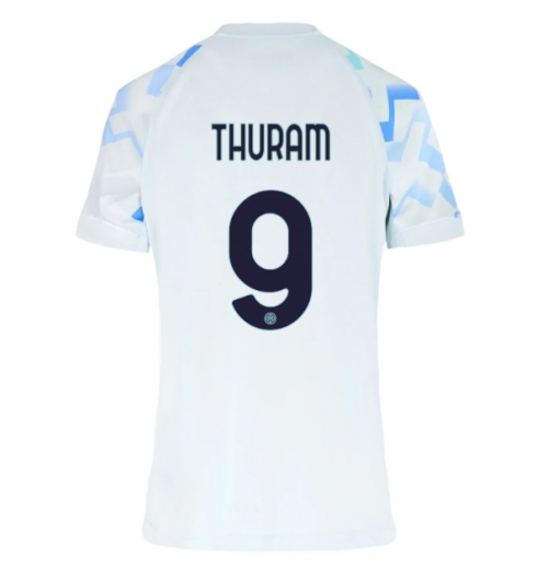 Inter Milan Marcus Thuram #9 Bortedrakt Dame 2025-26 Kortermet Inter Milan Marcus Thuram #9 Bortedrakt Dame 2025-26 Kortermet