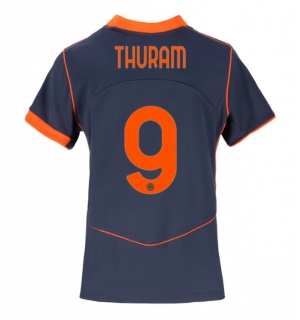 Inter Milan Marcus Thuram #9 Tredjedrakt Dame 2025-26 Kortermet