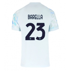 Inter Milan Nicolo Barella #23 Bortedrakt 2025-26 Kortermet