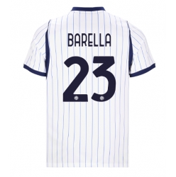 Inter Milan Nicolo Barella #23 Bortedrakt 2026-27 Kortermet