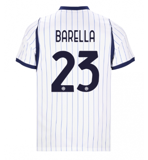 Inter Milan Nicolo Barella #23 Bortedrakt 2026-27 Kortermet Inter Milan Nicolo Barella #23 Bortedrakt 2026-27 Kortermet