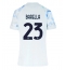 Inter Milan Nicolo Barella #23 Bortedrakt Dame 2025-26 Kortermet Inter Milan Nicolo Barella #23 Bortedrakt Dame 2025-26 Kortermet