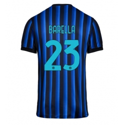 Inter Milan Nicolo Barella #23 Hjemmedrakt 2025-26 Kortermet