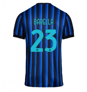 Inter Milan Nicolo Barella #23 Hjemmedrakt 2025-26 Kortermet