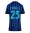 Inter Milan Nicolo Barella #23 Hjemmedrakt Dame 2025-26 Kortermet Inter Milan Nicolo Barella #23 Hjemmedrakt Dame 2025-26 Kortermet