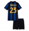 Inter Milan Nicolo Barella #23 Hjemmedraktsett Barn 2026-27 Kortermet (+ Korte bukser)