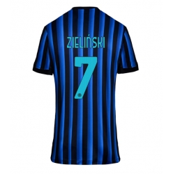 Inter Milan Piotr Zielinski #7 Hjemmedrakt Dame 2025-26 Kortermet