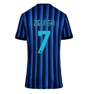 Inter Milan Piotr Zielinski #7 Hjemmedrakt Dame 2025-26 Kortermet