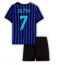 Inter Milan Piotr Zielinski #7 Hjemmedraktsett Barn 2025-26 Kortermet (+ Korte bukser)