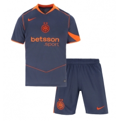 Inter Milan Tredjedraktsett Barn 2025-26 Kortermet (+ Korte bukser)