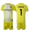 Inter Milan Yann Sommer #1 Keeper Bortedraktsett Barn 2025-26 Kortermet (+ Korte bukser)