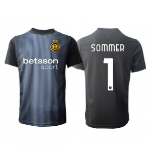Inter Milan Yann Sommer #1 Keeper Hjemmedrakt 2025-26 Kortermet