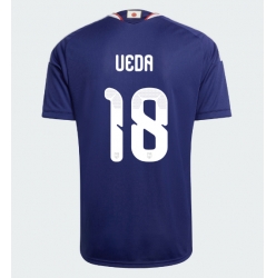 Japan Ayase Ueda #18 Hjemmedrakt VM 2026 Kortermet