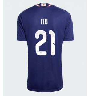Japan Hiroki Ito #21 Hjemmedrakt Dame VM 2026 Kortermet