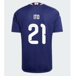 Japan Hiroki Ito #21 Hjemmedrakt VM 2026 Kortermet