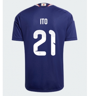 Japan Hiroki Ito #21 Hjemmedrakt VM 2026 Kortermet
