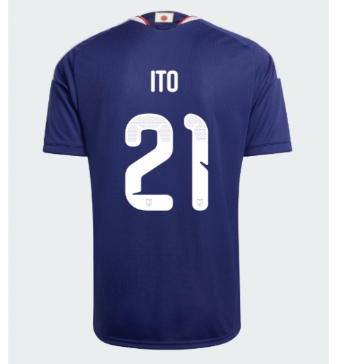 Japan Hiroki Ito #21 Hjemmedrakt VM 2026 Kortermet Japan Hiroki Ito #21 Hjemmedrakt VM 2026 Kortermet