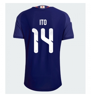 Japan Junya Ito #14 Hjemmedrakt VM 2026 Kortermet