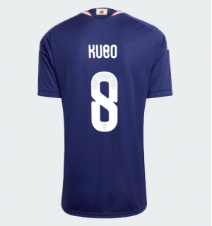 Japan Takefusa Kubo #8 Hjemmedrakt Dame VM 2026 Kortermet