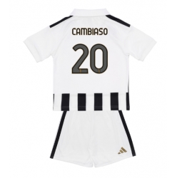 Juventus Andrea Cambiaso #20 Hjemmedraktsett Barn 2026-27 Kortermet (+ Korte bukser)