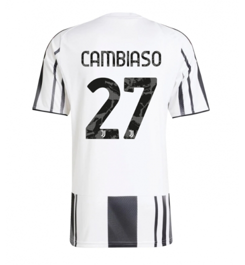 Juventus Andrea Cambiaso #27 Hjemmedrakt 2025-26 Kortermet Juventus Andrea Cambiaso #27 Hjemmedrakt 2025-26 Kortermet