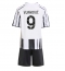 Juventus Dusan Vlahovic #9 Hjemmedraktsett Barn 2025-26 Kortermet (+ Korte bukser)