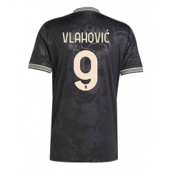 Juventus Dusan Vlahovic #9 Tredjedrakt 2025-26 Kortermet