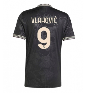 Juventus Dusan Vlahovic #9 Tredjedrakt 2025-26 Kortermet
