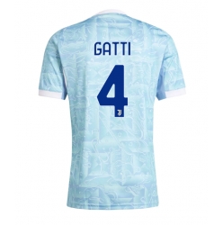 Juventus Federico Gatti #4 Bortedrakt 2025-26 Kortermet