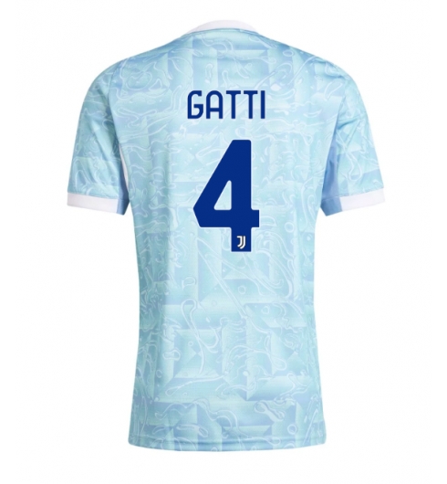 Juventus Federico Gatti #4 Bortedrakt 2025-26 Kortermet Juventus Federico Gatti #4 Bortedrakt 2025-26 Kortermet