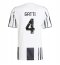 Juventus Federico Gatti #4 Hjemmedrakt 2025-26 Kortermet