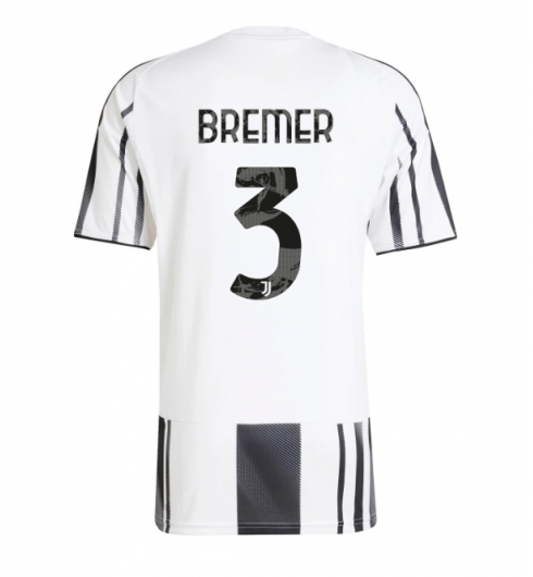Juventus Gleison Bremer #3 Hjemmedrakt 2025-26 Kortermet Juventus Gleison Bremer #3 Hjemmedrakt 2025-26 Kortermet