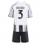 Juventus Gleison Bremer #3 Hjemmedraktsett Barn 2025-26 Kortermet (+ Korte bukser)