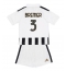 Juventus Gleison Bremer #3 Hjemmedraktsett Barn 2026-27 Kortermet (+ Korte bukser)