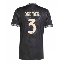 Juventus Gleison Bremer #3 Tredjedrakt 2025-26 Kortermet