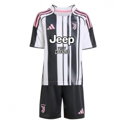 Juventus Hjemmedraktsett Barn 2025-26 Kortermet (+ Korte bukser)