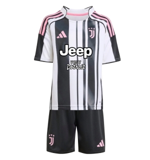 Juventus Hjemmedraktsett Barn 2025-26 Kortermet (+ Korte bukser)