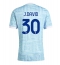 Juventus Jonathan David #30 Bortedrakt 2025-26 Kortermet