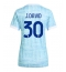 Juventus Jonathan David #30 Bortedrakt Dame 2025-26 Kortermet