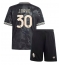 Juventus Jonathan David #30 Tredjedraktsett Barn 2025-26 Kortermet (+ Korte bukser)