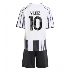 Juventus Kenan Yildiz #10 Hjemmedraktsett Barn 2025-26 Kortermet (+ Korte bukser)