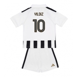 Juventus Kenan Yildiz #10 Hjemmedraktsett Barn 2026-27 Kortermet (+ Korte bukser)