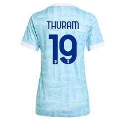 Juventus Khephren Thuram #19 Bortedrakt Dame 2025-26 Kortermet