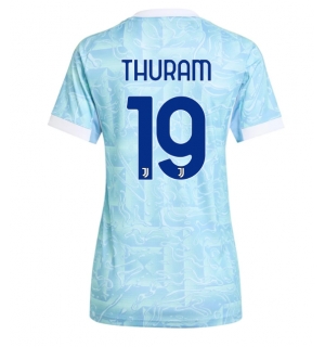 Juventus Khephren Thuram #19 Bortedrakt Dame 2025-26 Kortermet