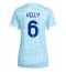 Juventus Lloyd Kelly #6 Bortedrakt Dame 2025-26 Kortermet