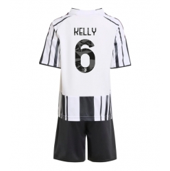 Juventus Lloyd Kelly #6 Hjemmedraktsett Barn 2025-26 Kortermet (+ Korte bukser)