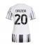 Juventus Lois Openda #20 Hjemmedrakt Dame 2025-26 Kortermet Juventus Lois Openda #20 Hjemmedrakt Dame 2025-26 Kortermet